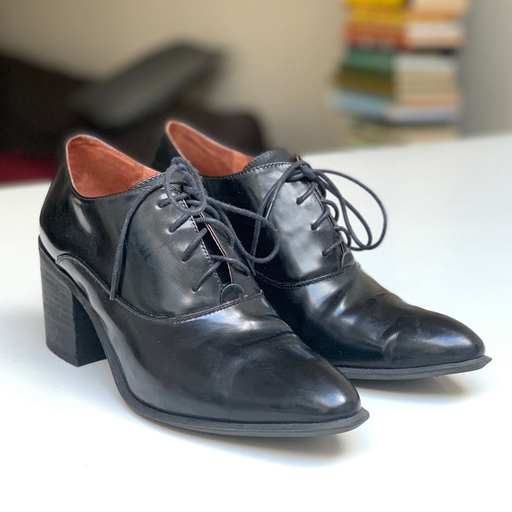 Jeffrey Campbell Size 8 Heeled Oxford (Worn Once)